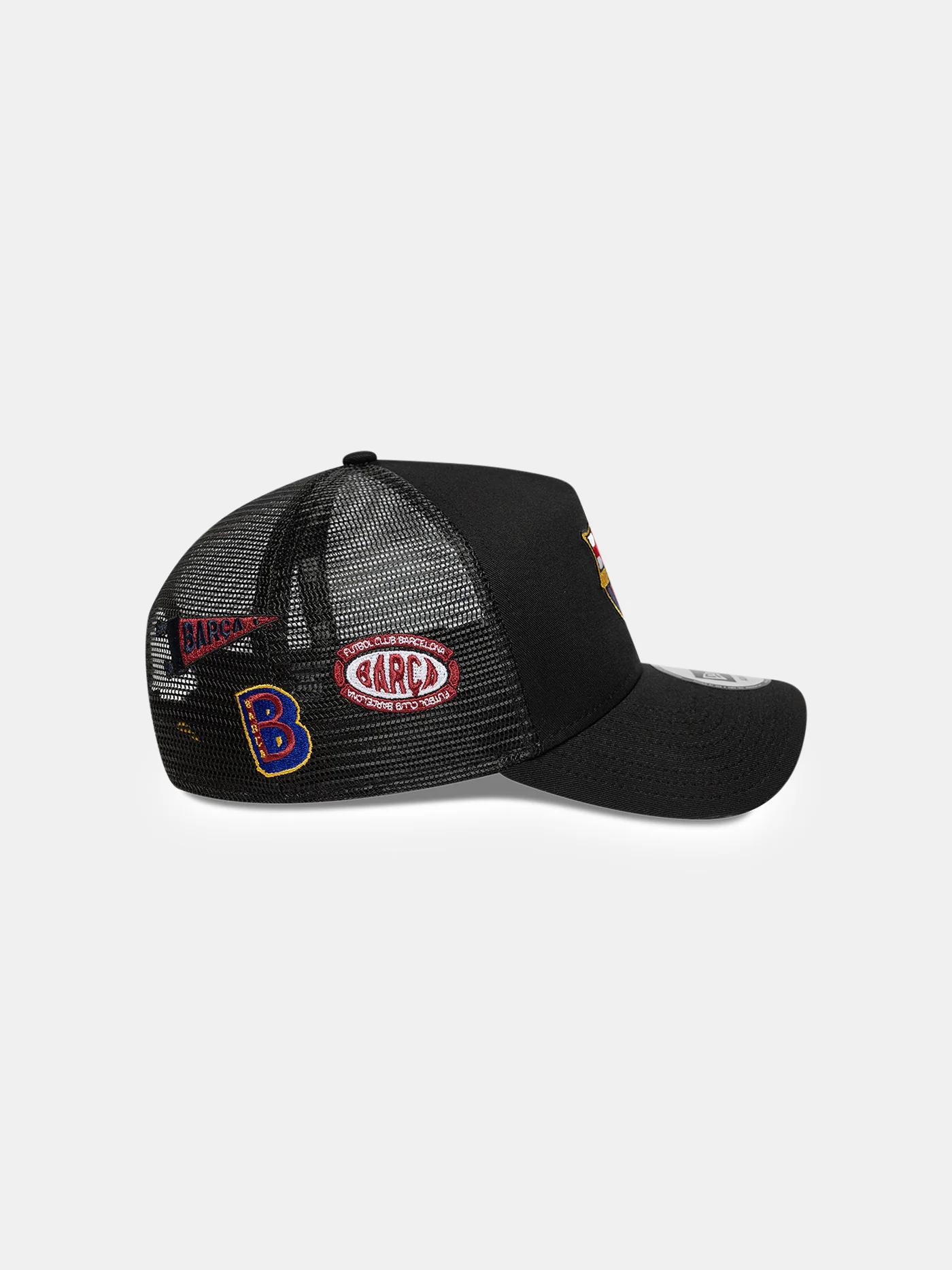 Cap NEW ERA x FC Barcelona Trucker Black - Image 6