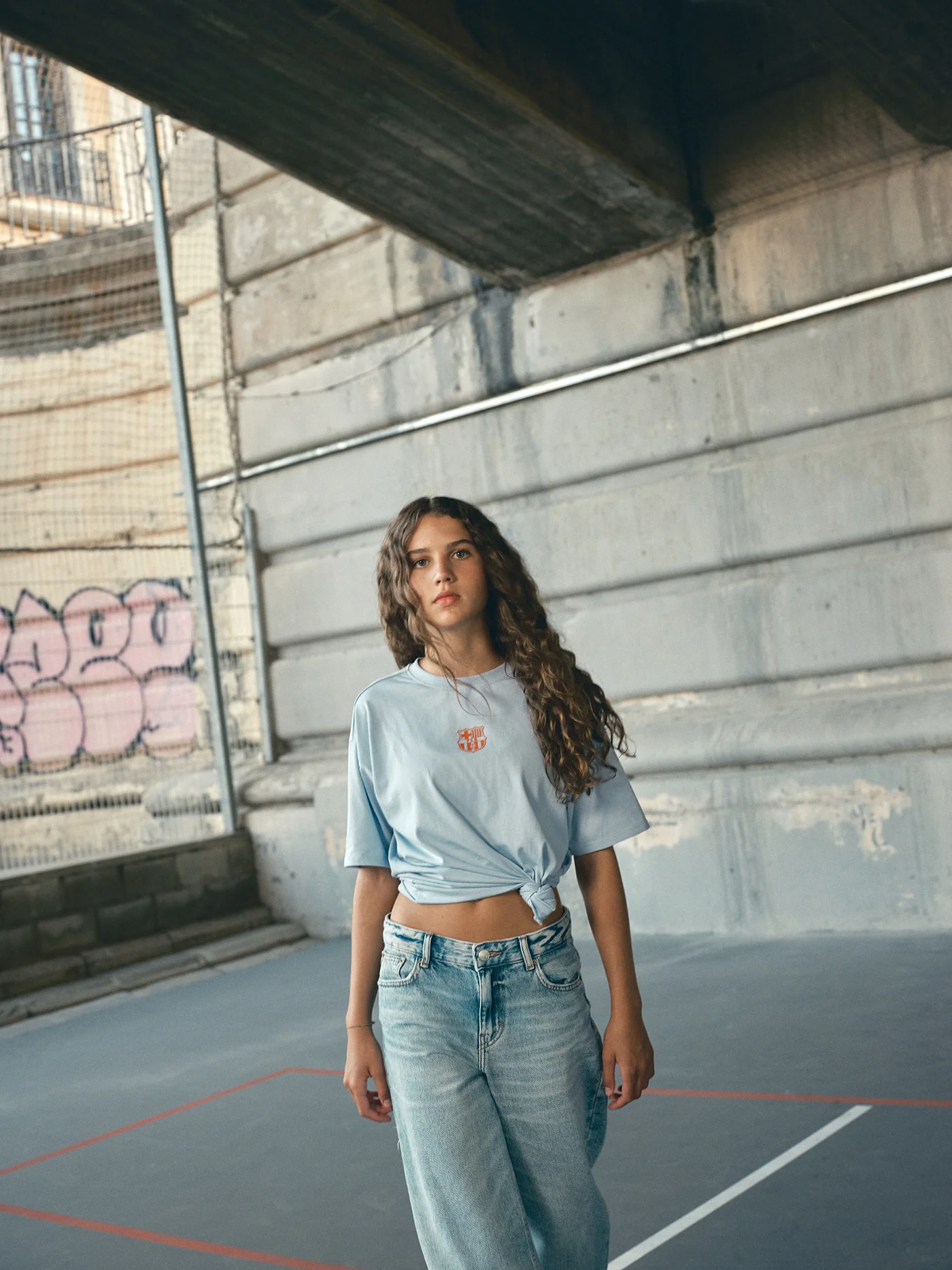 T-Shirt Cyan Barça Essentials - Junior - Image 5