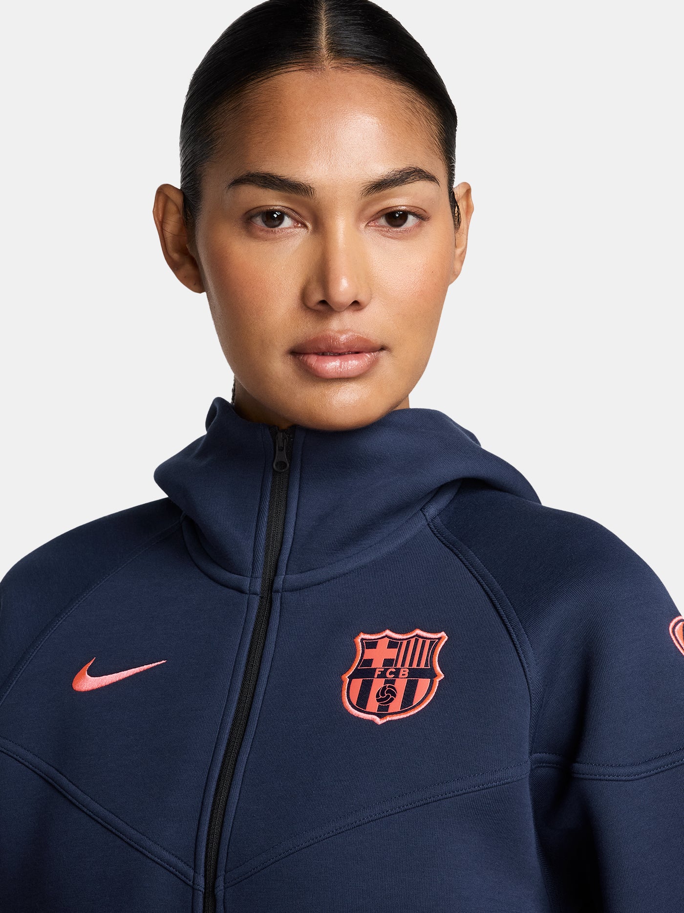 Jacket tech fleece Barça Nike T90 - Women - Image 3
