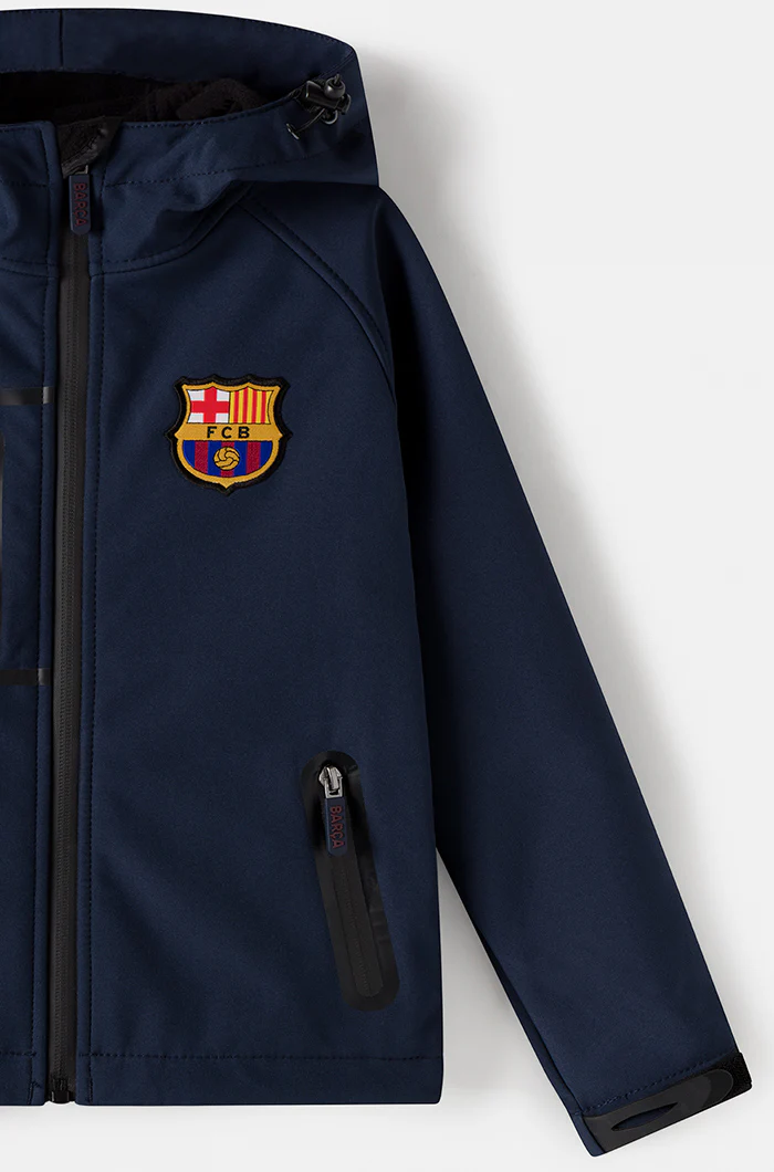 FC Barcelona Softshell Jacket – Boys - Image 3