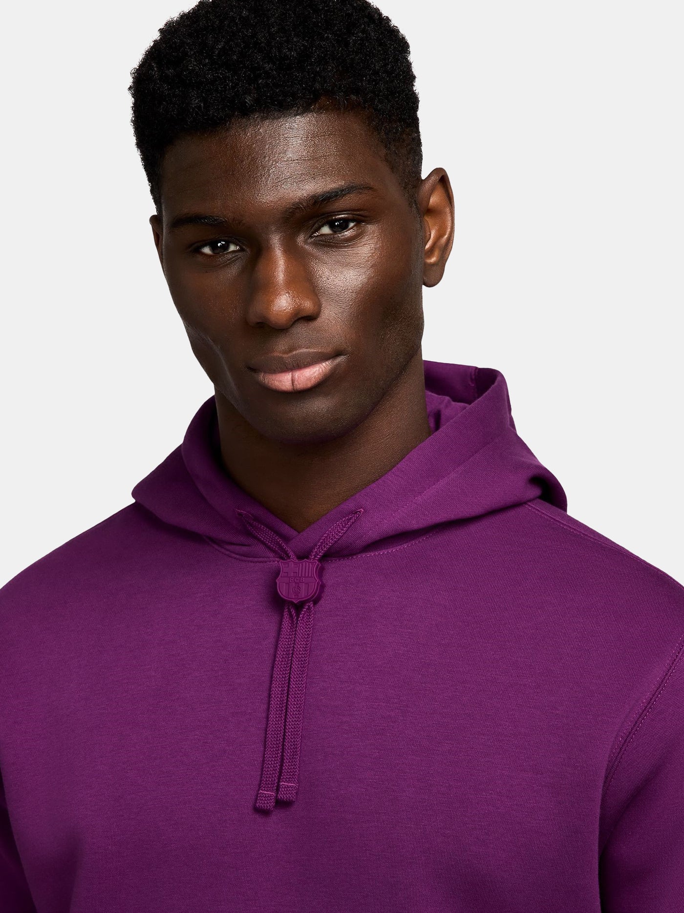 Hoodie purple Barça Nike - Image 3