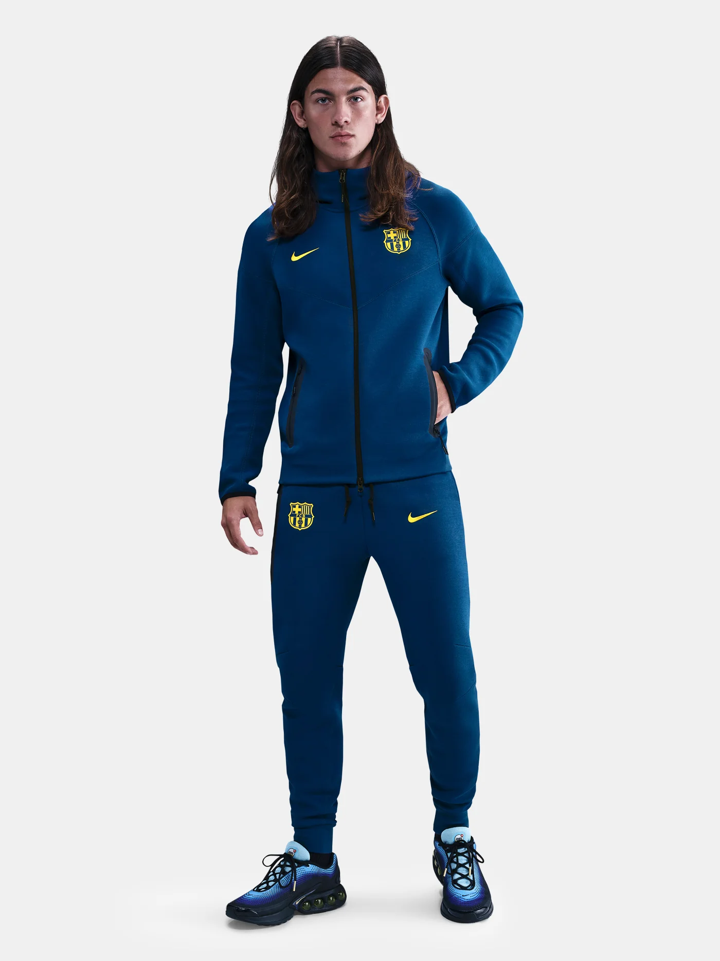 Jacket tech fleece Barça Nike - Image 3