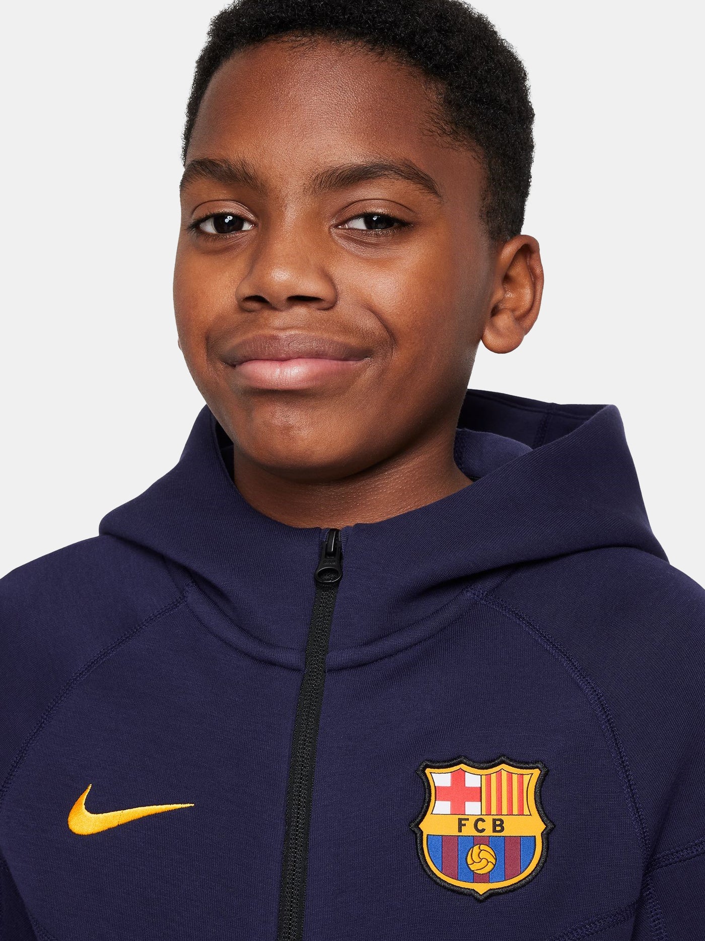 Jacket tech fleece Barça Nike Navy - Junior - Image 3