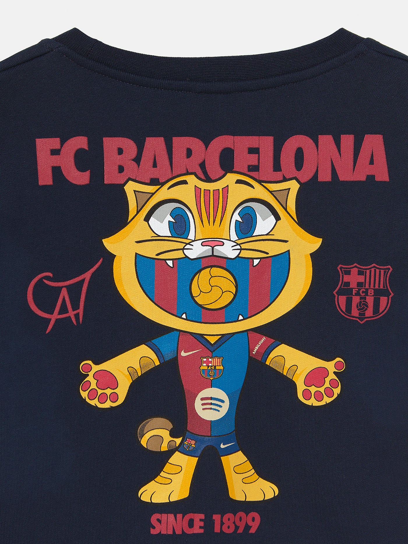 Sweatshirt navy Cat Barça - Kids - Image 6