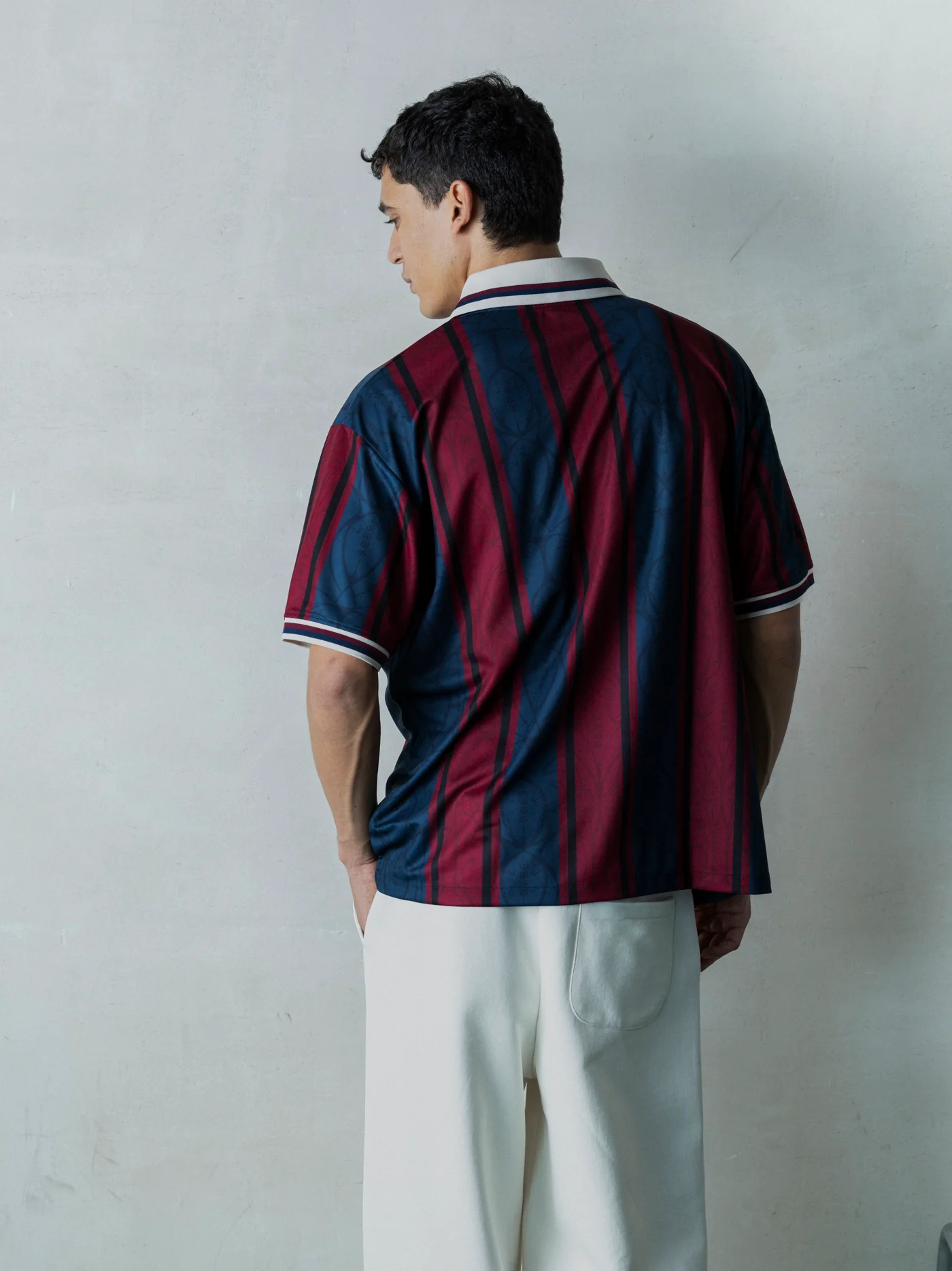 Modernist FC Barcelona Polo - Oversize - Image 3